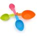 Rypet Pet Food Scoop Set - Measuring Cups and Spoons for Dog, Cat, and Bird Food - Set of 4 (Random Color) - Buy Online on SooperMarket.com