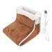 Topincn heating pillows for the foot 6-speed electrically heated foot warmer for men and women constant temperature timing intelligent footheet pillow (EU connector 220 V)