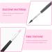 FOYTOKI 15 Pcs Silicone Eyeshadow Brush Make up Sponges Lip Balm Brush Makeup Tool Plastic Handle - Buy Online on SooperMarket.com