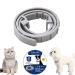 Teck neck band for dogs ticks collar for cats flea neck band adjustable tick collar for dogs and cats up to 8 months of tick protection with 100% natural ingredients