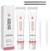 LINXINS 2PCS Double Eyelid Styling Cream Double Eyelids Modeling Cream Double Eyelid Shaping Styling Cream Long Lasting Waterproof Double-fold Eyelids Cream with 2 Brushes