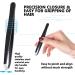 3-in-1 Eyebrow Tweezers Set for Women and Men - Slant, Pointed, and Razor Included - Buy Online on SooperMarket.com