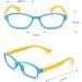 Stylish Children's Glasses Frame without Prescription - Clear Lenses for Boys & Girls Ages 5-12 | Includes Red & Blue Glasses Cases - Buy Online on SooperMarket.com