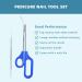 Long Handled Stainless Steel Toenail Clippers for Seniors - Precision Ingrown Toenail Scissors for Thick Toenails - Buy Online on SooperMarket.com