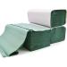 Defacto 5000 Zigzag Paper Towels - 25x23 cm Folding 1 Layer Green - Ideal for Donors - Buy Internationally - Buy Online on SooperMarket.com