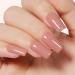 AILLSA Nude Gel Nail Polish 15 ML - Red Nude Color Gel Varnish | Soak Off UV/LED | Autumn & Winter Shade | Salon & Home Use - Buy Online on SooperMarket.com