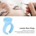 Glue Rings for Eyelash Extensions | Blue Excess Glue Cups - International Shipping Available - Buy Online on SooperMarket.com