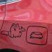 NyxSeat 4 Funny Cat Car Stickers - Unique Designs International Shipping for All Cars - Buy Online on SooperMarket.com