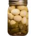 Spicy Pickled Quail Eggs (Medium Heat) - 2 Jars | Delicious Gourmet Snack - Buy Online on SooperMarket.com