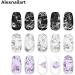 Marble Crack Geometry Nail Stamping Plate for DIY Manicure - FA056 - Buy Online on SooperMarket.com
