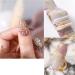 ISAKEN 10 Rolls Marble Series Nail Foils Nail Art Transfer Stickers Nail Glitter Foil Transfer Wraps Psychedelic Sky Transfer Adhesive Glitters DIY Nail Decoration - Buy Online on SooperMarket.com