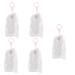 Foaming Net for Face Washing 5Pcs Soft Skin-friendly Soap Net with Hanging Rope PE Cleanser Foamer Bubble Net for Bathroom
