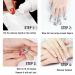 400Pcs Nail Polish Remover Gel Foil Wraps Kit with Cotton Pads - Soak Off Foils for Easy & Quick Gel Nail Polish Removal - Buy Online on SooperMarket.com