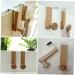 CIYODO Clothes 2pcs Towel Hook Wood Coat Hooks Scarf Hanger Coat Rack Door Hanger Door Hook Car Door Shower Door - Buy Online on SooperMarket.com