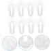 Silicone Gel Thumb Splint Set - 4 Pairs for Bunionette Spreaders and Big Toe Alignment - Pedicure Tools for Bunion Relief and Yoga Practice - Buy Online on SooperMarket.com