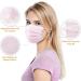 Pink Disposable Face Masks - 3 Ply Protection | 10 Pack | Ideal for Office Restaurant & Outdoor Use - Buy Online on SooperMarket.com