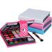 FantasyDay Pro 32-Color All-In-One Makeup Palette with Lipgloss, Blush, Face Powder, and Brush in Red Bag - Buy Online on SooperMarket.com