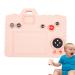 Yajexun Silicone Bite Rings for Toddlers | Chew Toy in Camera Shape - Soft Pink for Boys & Girls (3+ Months) - Buy Online on SooperMarket.com