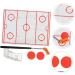 Milist Mini Hockey Toys Set - Decompression Pucks Bats & Play Parts | Perfect for Ice Hockey Fun | Durable Plastic Design - Buy Online on SooperMarket.com