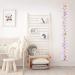 Baby Height Growth Chart Wall Hanging Measuring Ruler - Canvas & Wood Nursery Decoration - Buy Online on SooperMarket.com