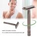 Double Edge Safety Razor Set with Stand | Reusable Manual Shaving Trimmer for a Smooth Shave | International Shipping Available - Buy Online on SooperMarket.com