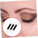 WOFASHPURET Makeup Eyeshadow 100pcs makeup sponge blending sponges for makeup women eyeshadow brush Smudge brush Oval Miss M White - Buy Online on SooperMarket.com