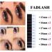 Fadlash Easy Fan DD Curl 0.05 Russian Lashes 15-20mm Mixed Length - Buy Online on SooperMarket.com