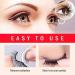 Self-Adhesive Eyelashes - Reusable & Glue-Free Natural Fluffy False Lashes | Easy to Wear Makeup - Buy Online on SooperMarket.com