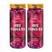 BLUE TEA - Rose Tea - 50 Gram (Pack of 2) | Farm Packed | Grade A Natural Sun Dried Rose Flower Petals | Herbal Tea | Recycled Food Grade Pet Jar |Caffeine Free |