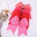vreplrse Lightweight Hair Scrunchies Wide Applications Non-slip Bow Hair Scrunchies Polyester Bow Hair Bobbles Hair Ties Easy 5 - Buy Online on SooperMarket.com