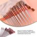 ZBJBinCH Face Powder Brush Plastic Handle Cosmetic Brushes Kit Multifunctional Beauty Tool Set for Professional Makeup Artist - Buy Online on SooperMarket.com