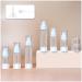 SIGOEI 13 Pack Travel sub-bottling set TSA Approved AS Cosmetic Travel Containers for Lotion, Shampoo, Cream, Soap (vacuum pump bottle 13 Pack) vacuum bottle 13 Pack