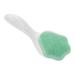 Mikinona Silicone Face Brush Handheld Face Brush Pore Cleaner Silicone Face Scrubber Handle Face Brush Cleansing Brush Face Brush Cleansing Silicone Brush Manual Silica Gel Blackhead Brush 15.3x5.2cm Green