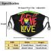 Face Masks Washable LGBTQ Lives Matter Dustproof Mask for Men and Women Brithday Gift - Buy Online on SooperMarket.com