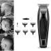 Professional Hair Clippers for Men Electric Haircut Kit Hair Trimmer 5W Powerful Sharply Blade Floating Cutting with 5 Guide Combs Gray - Buy Online on SooperMarket.com