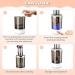 carrub 2Piece Electric Makeup Brush Cleaner Automatic Cosmetic Brush for All Size Beauty Makeup Brushes Set - Buy Online on SooperMarket.com