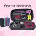 EVA Hard Stethoscope Case Stethoscope Storage Box Multi-Function EVA Carry Storage Organizer Box Bag with Extra Mesh Pockets for Small Accessories Device NOT Included(Pink) - Buy Online on SooperMarket.com