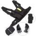Jadeshay Radio Chest Strap - Adjustable Walkie Talkie Chest Bag for Men | Bright Yellow Vest with Pockets - International Shipping Available - Buy Online on SooperMarket.com