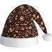 Chrysm Festive Christmas Hat Long-Lasting Color Perfect Accessory For Holiday Parties Adult Sizegraffiti Lips Funny Roasted Coffee Beans One Size - Buy Online on SooperMarket.com