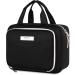 Large Full Size Black Toiletry Bag for Women - Travel Makeup Organizer - Buy Online on SooperMarket.com