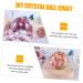 STOBOK 2pcs Ball Mold Round Mold Round Soap Molds Crystal Casting Mold Candle Wax Mold Sphere Making Candle Making Mold Silicone Mold Silicone Ball Silica Gel One Body White White 5.9X5.9X5.9CM - Buy Online on SooperMarket.com
