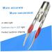 1PC Tweezers With Light Stainless Steel Eyebrow Tweezer Hair Removal Spotlight Eyelash Tweezer Eyebrow Tweezer Professional Beauty Tools Illuminate Dark Areas - Buy Online on SooperMarket.com