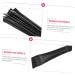 BELLIFFY 12pcs Eyeliner Brush Eye Shadow Brush Flat Liner Brush Eyeliner Makeup Tool Concealer Brush 15.5x1.2x0.6cm Black - Buy Online on SooperMarket.com
