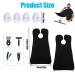 Jootuepo Beard Bibs for Men - 2 Pack Waterproof Trimming Catcher with 4 Suction Cups Non-Stick Care Cloth - Perfect Gifts for Men (Black) - Buy Online on SooperMarket.com