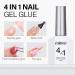 AILLSA 360PCS Ballerina Nail Tips & 15ML Nail Glue Set - Professional Nail Art Bundle - Buy Online on SooperMarket.com