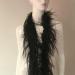 Shekyeon 2 Yard Ostrich Feather Boa - Black Costume Decoration Craft - Buy Online on SooperMarket.com