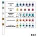 Dajidafu 50piece Easy-to- Test Strips For Precise And Convenient Measurements Water Test Strips PE Pool Test Strip Ph Test Strips five-in-one 50 pieces/canister five-in-one 50 pieces/canister - Buy Online on SooperMarket.com