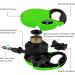 Philorn 5m Retractable Dog Leash - Flexible One-Button Blocking Non-Slip Handle Reflective for Small/Medium Dogs Up to 20kg - Green - Buy Online on SooperMarket.com
