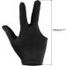 Patikil 3 Fingers Pool Gloves - Left & Right Hand Billiard Cue Glove for Carom, Snooker, and Pool - Black - Buy Online on SooperMarket.com