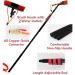 Window Cleaning Pole Photovoltaic Panel Cleaning Tool 3-10M Conservatory Roof Window Glass Wall Photovoltaic Panel Cleaning Extendable Cleaner/3M/9.8Ft 55cm Brush Head 11M/36FT - Buy Online on SooperMarket.com